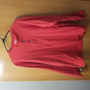 Vintage Marlboro Unlimited size XL Thermal ribbed Shirt~Red